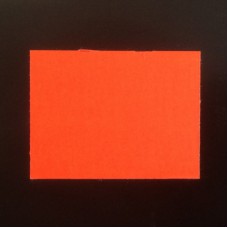 Etiket 37x28 rechthoek fluor rood permanent